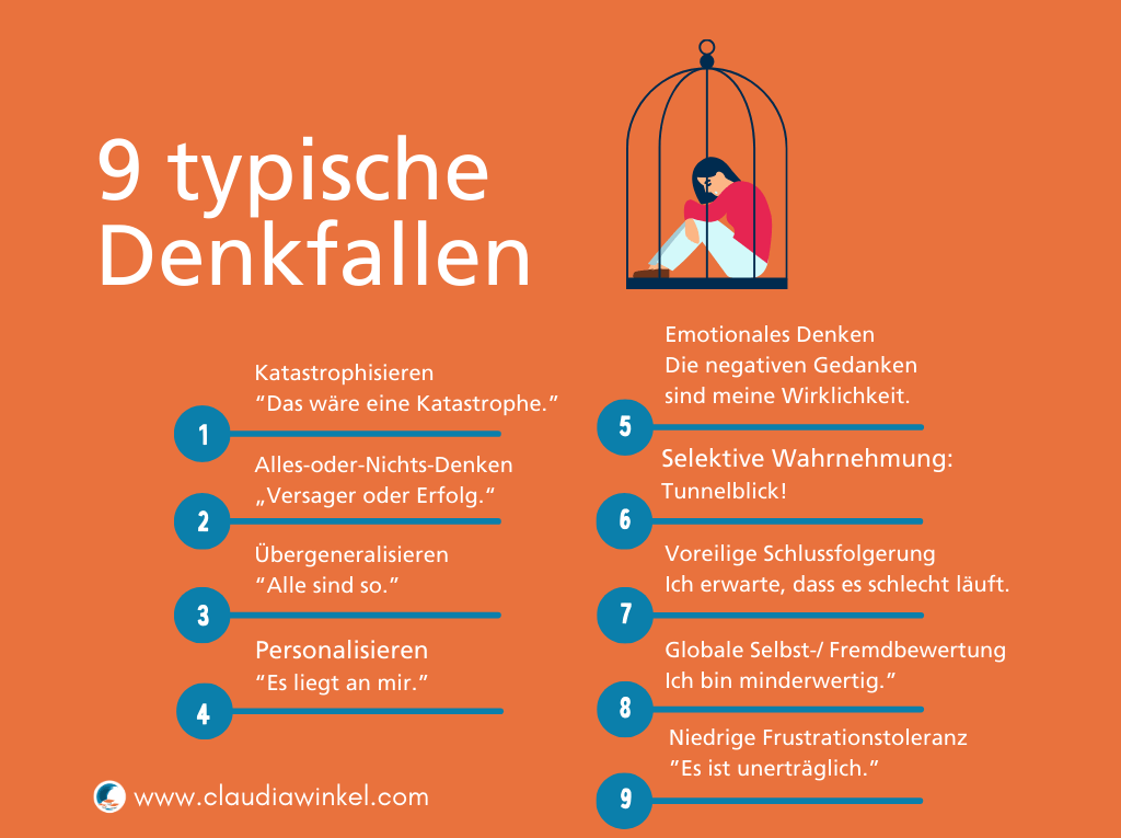 9 relevante Denkfehler