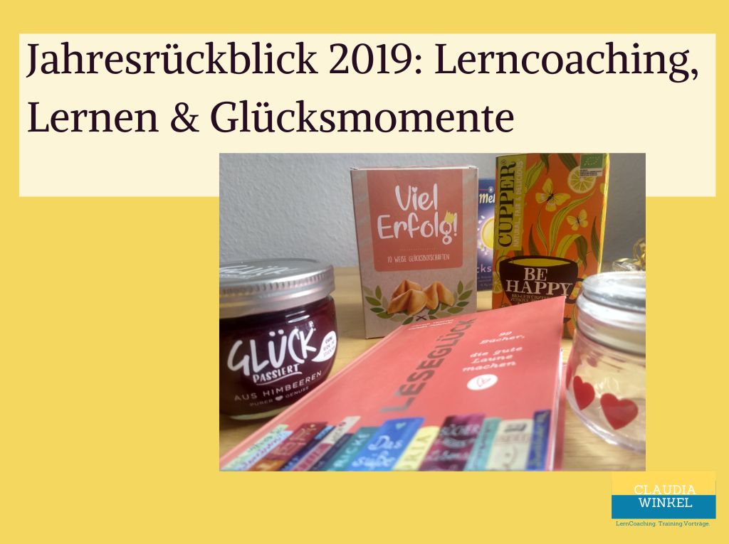 Jahrerückblick - Lernen -Glück