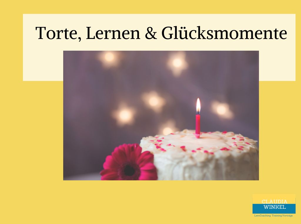 Torte & Lernen im Jahresrückblick