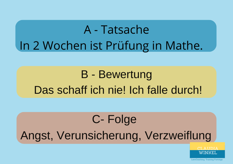 ABC der Gefühle gegen Prüfungsangst